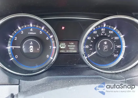 2014 Hyundai Sonata Gls z USA, uszkodzony, nr VIN 5NPEB4ACXEH836702